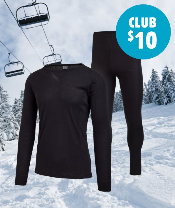 CLUB EXCLUSIVE $10 each 37 Degrees South Thermals
